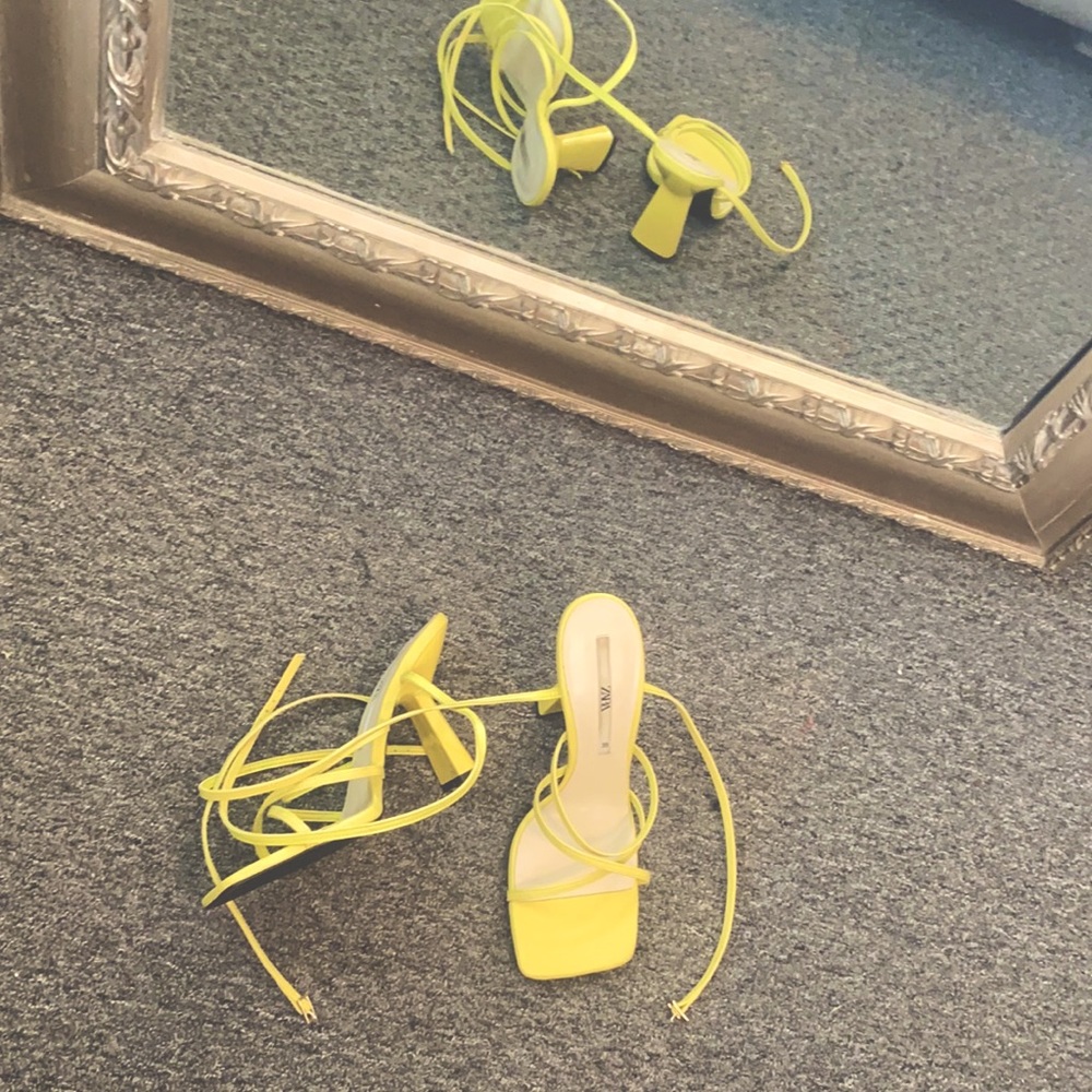 Lime/Yellow Zara Strapped Sandal